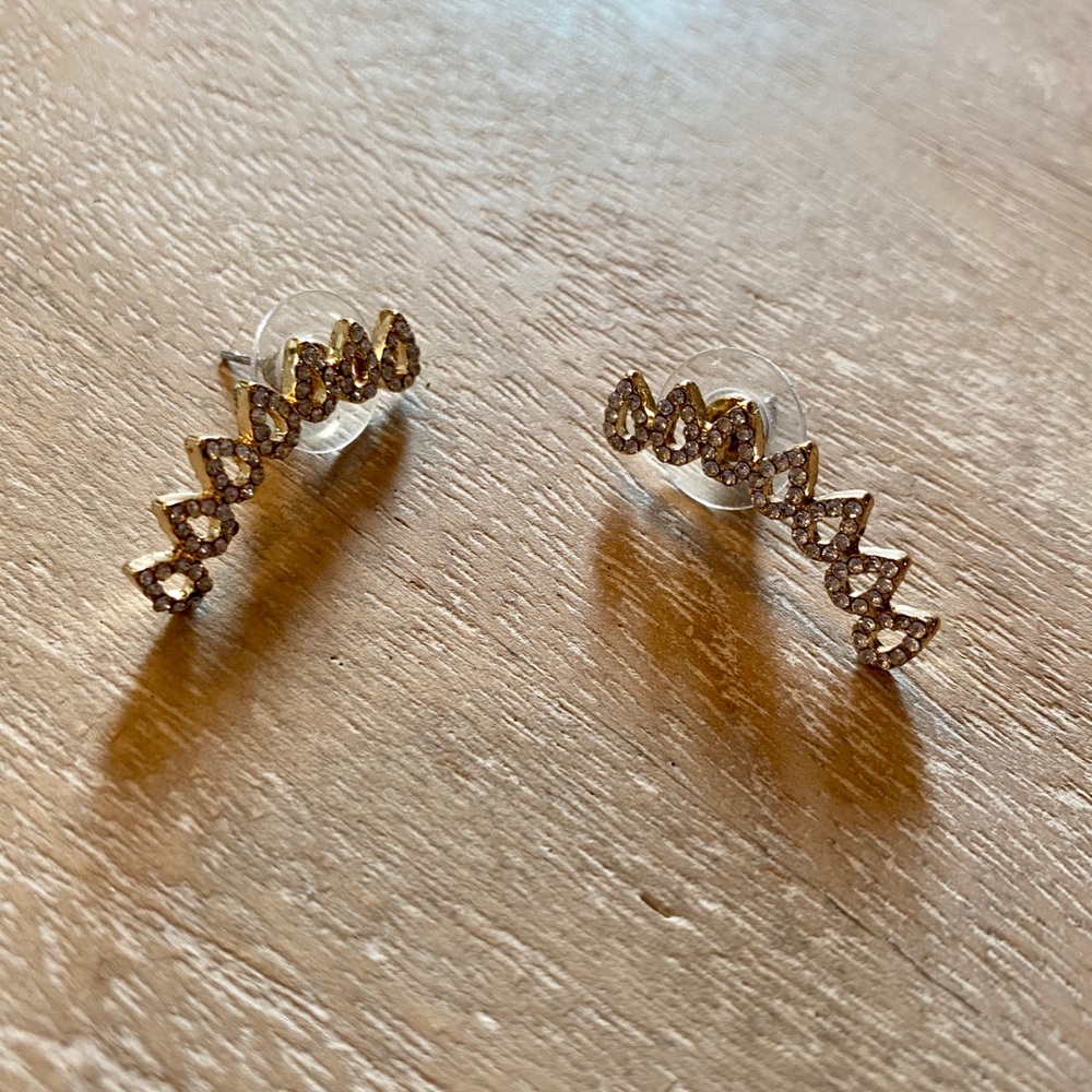 Baublebar gold earrings